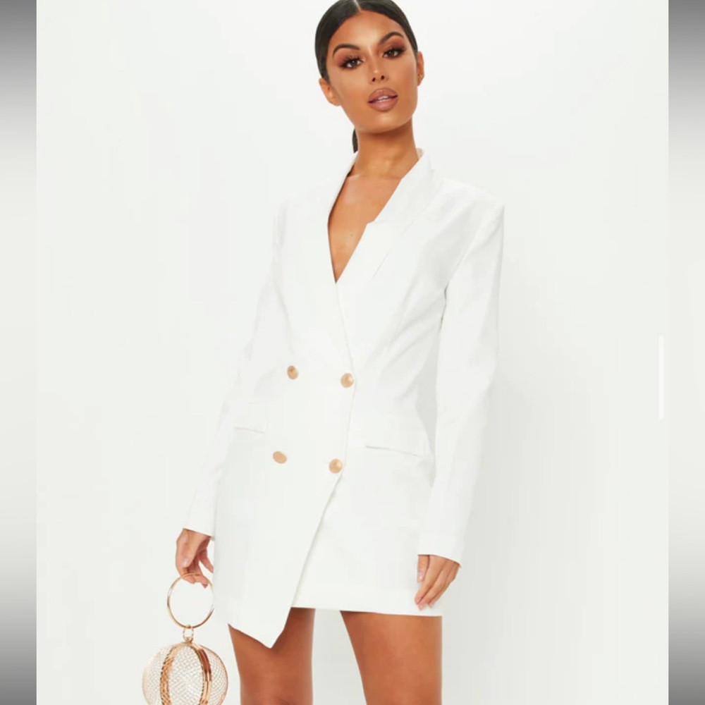 NWT button blazer dress